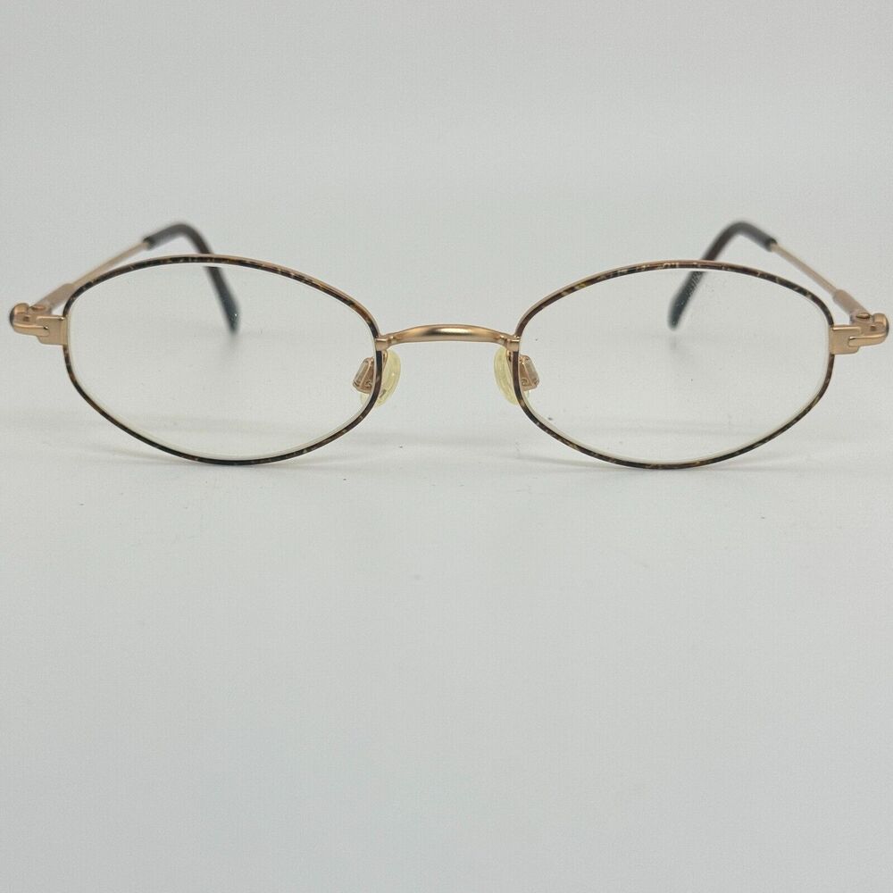 Rodenstock R4199 Eyeglasses Frames Round Gold Womens‎ H13759